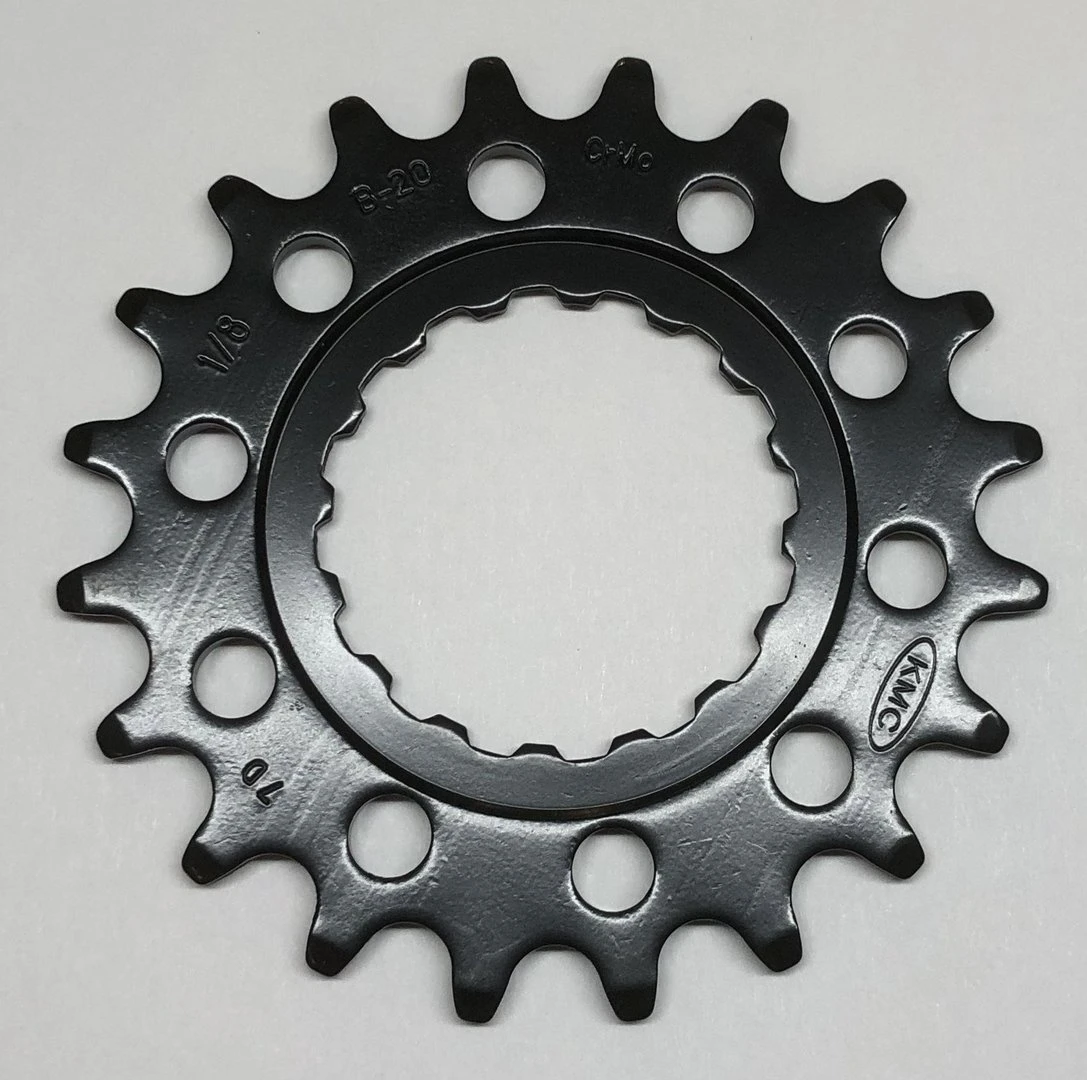 KMC Kettenrad Für Modelle 2. Generation Ab 2014 20 Zähne 1/8 Zoll Schwarz 10.000km+ 1 KMC Kettenrad Für Modelle 2. Generation Ab 2014 20 Zähne 1/8 Zoll Schwarz 10.000km+
