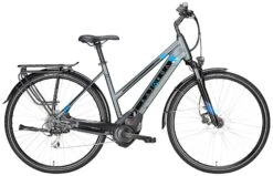 Katarga Evo-TR8 2018 6 Katarga Evo-TR8 2018 -Angebote E-Bike Store Katarga Evo TR8 Gang Kettenschaltung Damen Trapez grau matt schwarz blau 785 91245 91250