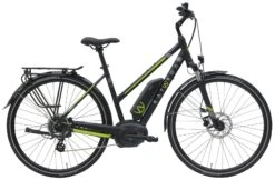 Katarga TR8-Performance 2019 -Angebote E-Bike Store Katarga TR8 Performance 8 Gang 2019 Damen Trapez schwarz matt schwarz lime grau 794 795 90045 90050