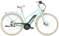 Pegasus Macaron-E 2018 10 Pegasus Macaron-E 2018 -Angebote E-Bike Store Pegasus Macaron E 2018 8 Gang Damen Trapez mint matt 400Wh 500Wh 784 785 18645 18650 18653